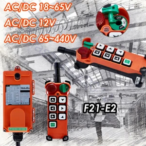 F21-E2 Industrial Radio Funkfernbedienung für Brückenkran AC / DC12V-440V - Picture 1 of 11