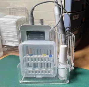 Nail Drill Machine Storage Box Manicure Tools Professional Holder Nail Drill Bit - Picture 1 of 7