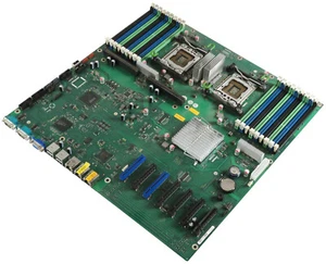 FUJITSU D2619-A14 GS3 P 2X LGA1366 18X DDR3 RIMERGY RX300 S5 CARTE MÈRE - Photo 1/2