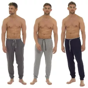 Pantaloni estivi leggeri da uomo polsini alla caviglia / fondo pigiama - Foto 1 di 9
