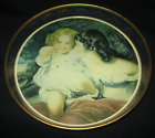 VINTAGE METAL BEER BAR TRAY W 1823 PAINTING THE CALMADY CHILDREN THOMAS LAWRENCE