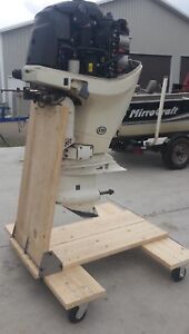 Boss Boat Motor Stand Cart Dolly Bracket Outboard Mount Gas