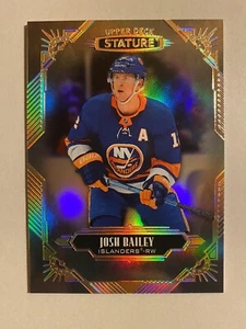 2020-21 Upper Deck Stature Josh Bailey New York Islanders🔥🔥🔥 - Picture 1 of 3
