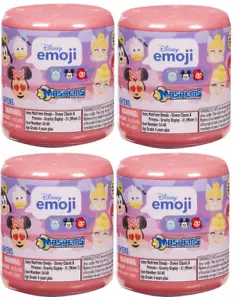 LOT OF 4 DISNEY EMOJI SERIES 1 MASHEMS BLIND CAPSULES NEW TY2827 - Picture 1 of 2