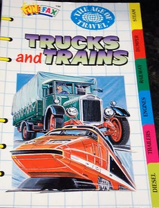 Fun Fax Book - Trucks and Trains. Henderson Publishing. - Picture 1 of 3