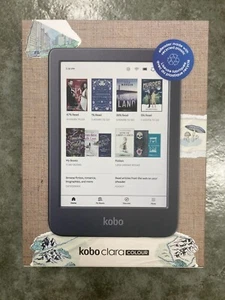 ***NEW, SEALED*** Kobo Clara Colour eReader | 6" 16GB eInk Kaleido Color Display - Picture 1 of 11
