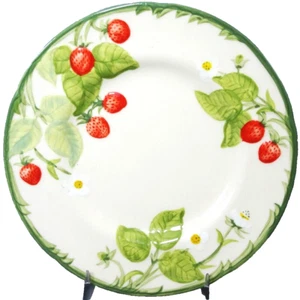 STRAWBERRY FAIR by Franciscan Salad Plate 8" NEW NEVER USED made in USA - Picture 1 of 6
