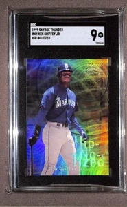 1999 Skybox Thunder #4H Ken Griffey Jr Hip-No-Tized SGC 9 - Picture 1 of 2