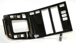 Mercedes Benz W140 CENTERCONSOLE BLACK BIRD EYES WOOD NEW 5 - Picture 1 of 1