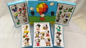 McDonalds PEANUTS SNOOPY World Tour 2 Figure 28 countries Set Box 1999 used JP - Picture 1 of 6