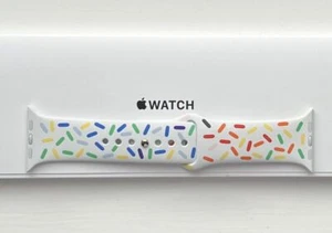 Genuine Apple Watch PRIDE EDITION SPORT BAND 49/45/44/42mm S/M - Picture 1 of 7