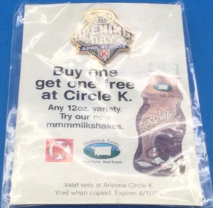 Arizona Diamondbacks 2005 Opening Day Baseball Pin April 5, 2005 NEW SEALED - Picture 1 of 5