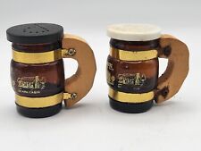 Missouri Show Me State Souvenir Salt & Pepper Shakers Set~Beer Barrel Mugs