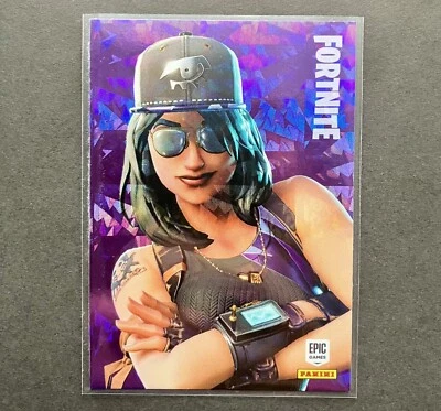 2019 Fortnite Series 1 Fortune #172 Crystal Shard Cracked Ice 172 Rare Panini - Image 1 of 2