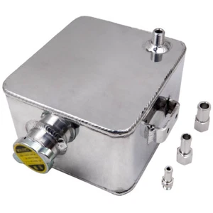 Tanque De Expansión Universal Radiador De Refrigerante De Agua 2500ml Aluminio - Imagen 1 de 11