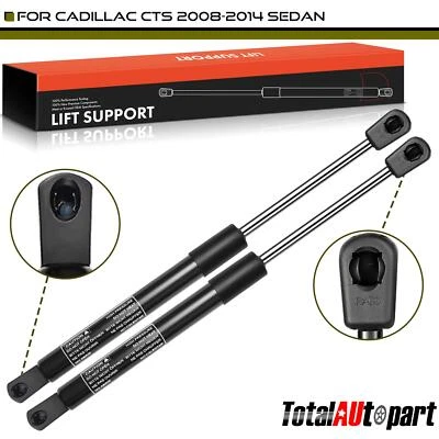 2x Soportes de elevación de maletero trasero amortiguador puntales resorte para Cadillac CTS 2008-2014 sedán Foto 1 de 4