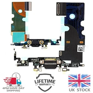 Puerto de carga para iPhone SE (2020) conector base micrófono repuesto - negro - Imagen 1 de 5