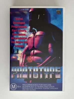 Prototype [VHS] Video Box Office 1992 Big Box Ex-Rental Tape Action Sci-Fi VGC - Image 1 of 4