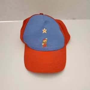 Nintendo Culturefly Super Mario Bros Snapback Blue Red Cap Hat 2020 NWT OSFA - Picture 1 of 7