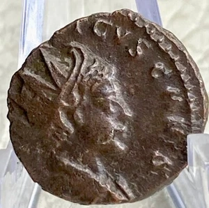 Strike Error Ancient Roman Coin Caesar Tetricus II 273AD Spes Old Very Nice - Picture 1 of 9