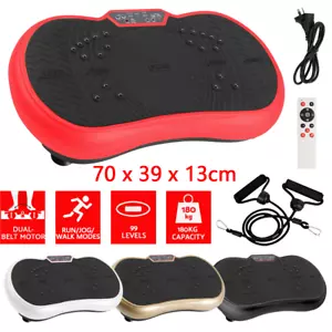 Exercise Vibration Machine Fitness Platform Full Body Workout Vibrating Plate - Picture 1 of 20