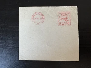 Malaya / Malaysia - Kuala Lumpur 6c Postage Paid Meter Mark Proof 1927 - Picture 1 of 1