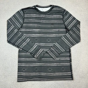 Burton Thermo Midweight Crew Neck Shirt Long Sleeve Mens Large Aztec Print - Bild 1 von 8