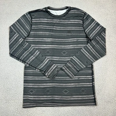 Burton Thermal Midweight Crew Neck Shirt Long Sleeve Mens Large Aztec Print - Image 1 of 4
