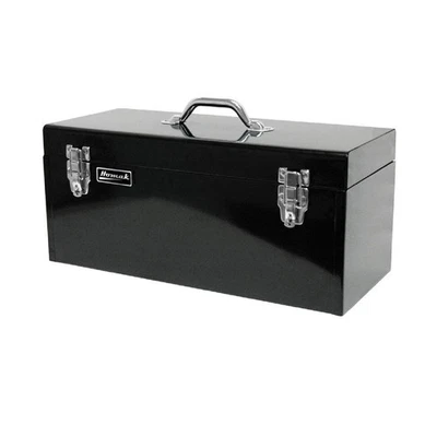 Homak BK00120920 20" Black High Tool Box w/ Black Metal Tray New - Image 1 of 2