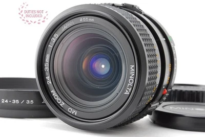 【COMO NUEVO】Minolta Nuevo MD 24-35mm f/3.5 Zoom Ancho MF Lente para Montaje MD de JAPÓN Foto 1 de 4