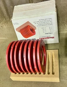 NOS Woodpeckers 8pc Twist Lock Ring Set TLRSET-ML - Picture 1 of 3