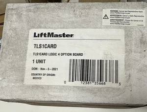 LiftMaster TLS1CARD Timer Light Status Card Sealed in Box Neu!! - Bild 1 von 3