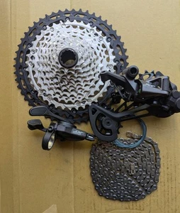 New Shimano Deore XT M8100 12 Speed Groupset Cassette Chain Derailleur Shifter - Picture 1 of 6
