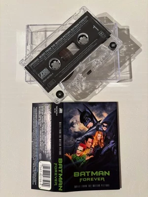BATMAN FOREVER - ORIGINAL MUSIC FROM THE MOTION PICTURE (UK CASSETTE TAPE) - Image 1 of 4