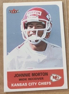 2002 Fleer Tradition Mini 16/125 Johnnie Morton Insert Mini Parallel #33 Chiefs - Bild 1 von 2