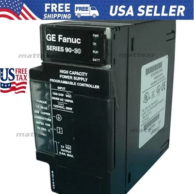 NEW Ge Fanuc IC693PWR330H Power Supply - Image 1 of 4