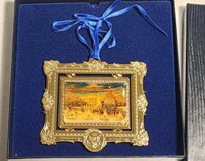 1998 George Bush Presidential Library Collectible Christmas Ornament - Picture 1 of 4