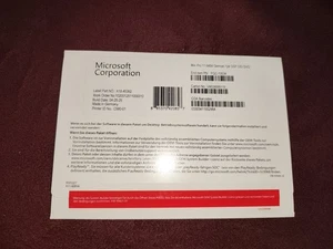 Microsoft Windows 11 Pro 64Bit Deutsch OEM COA Vollversion Lizenz + DVD KEY NEU - Bild 1 von 2