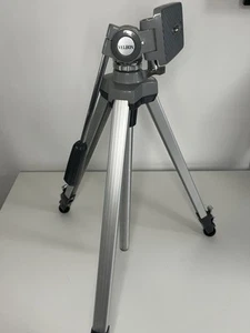 Velbon VE-3 Tripod Pan Head Adjustable Silver Approx 150cm With Case - Picture 1 of 12