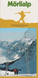 Mörlialp Giswil Zetralschweiz 1350-1850 m.ü.M. (Faltprospekt) Verkehrsbüro Giswi - Bild 1 von 1