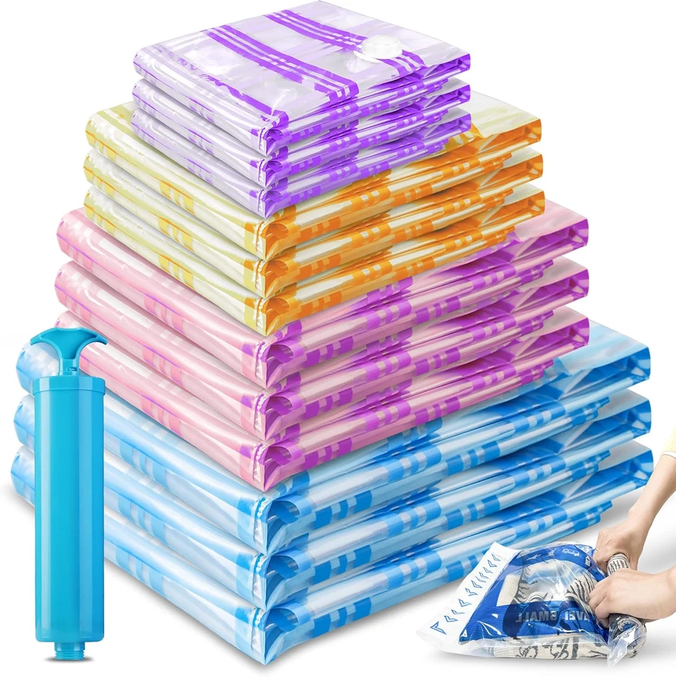 Storage Master Vacuum Storage Bags for Clothes 35 Airtight Vacuum Seal Space Sa