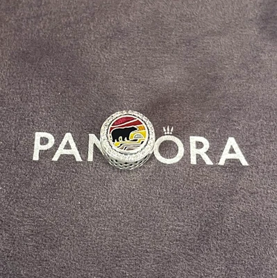 Pandora Smoky Mountain Charm Bead S925 Sterling Silber - Bild 1 von 3