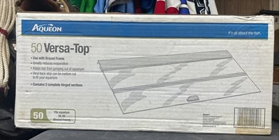 Aquário All-Glass 50 Versa Top - 2 seções de vidro articulado - Imagem 1 de 2
