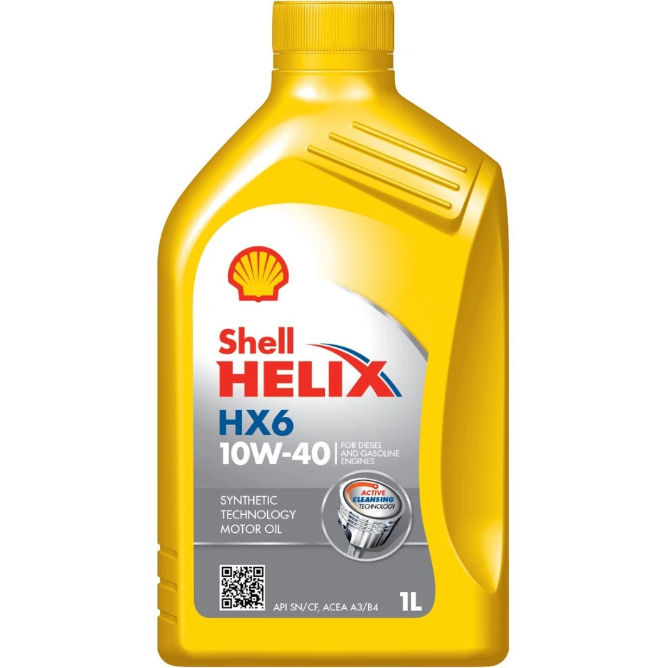 Aceite de motor SHELL Helix HX6 10W40 1L