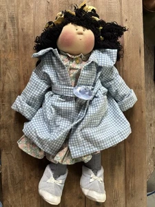 Vintage Little Souls Puppe 1992 signiert Gretchen Wilson "Rosa" Sleepy Souls 24 Zoll - Bild 1 von 14