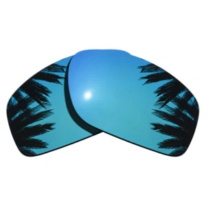 Ice Blue Mirrored Replacement Lenses for-Oakley Valve OO9236 Polarized - Picture 1 of 4