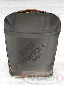 BIGSALE! AUTHENTIC $2250 LOUIS VUITTON Terre Damier Geant Conquerant 55 Luggage - Picture 1 of 12