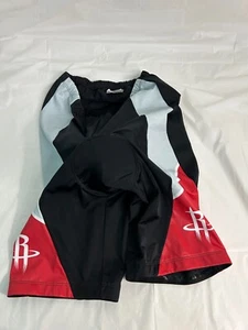VOmax Womens HOUSON ROCKETS 🏀  CYCLING COMPRESSION SHORTS Size (L) - Picture 1 of 4