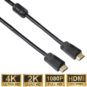 Hama 3m HDMI-Kabel 4K 2K HD HDR für TV PC Gaming Monitor Grafikkarte Beamer etc - Bild 1 von 5