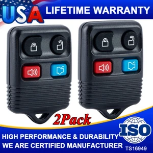 2Pcs For 1998-2006 Ford Explorer Remote Key Fob CWTWB1U212 CWTWB1U345 CWTWB1U331 - Picture 1 of 17